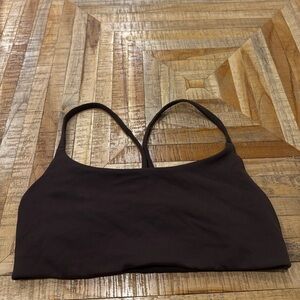 Wonder Train Racer Bra Lululemon